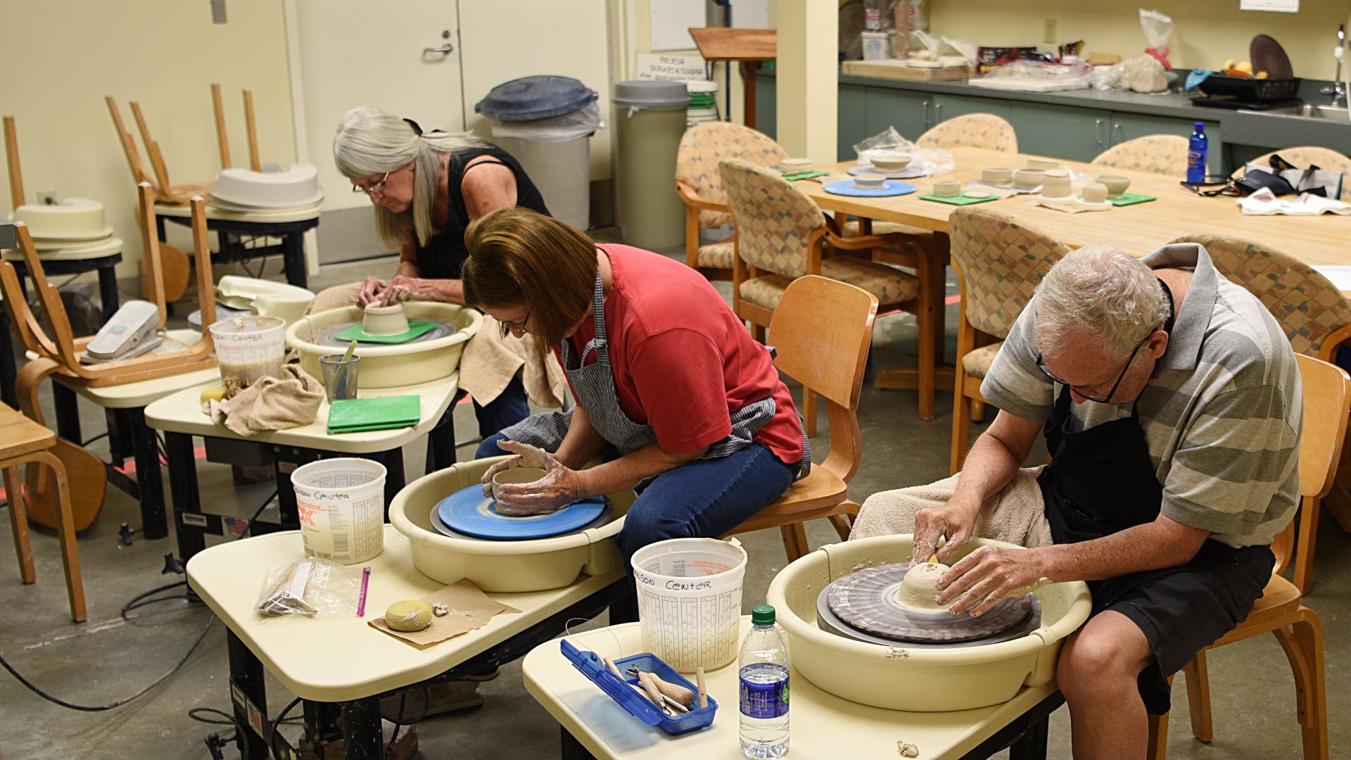 wheel throwing workshop near me