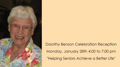 Dorothy Benson Celebration Reception